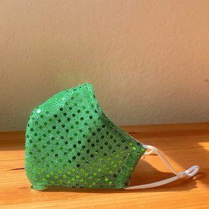 St. patrick's day face mask, face cover